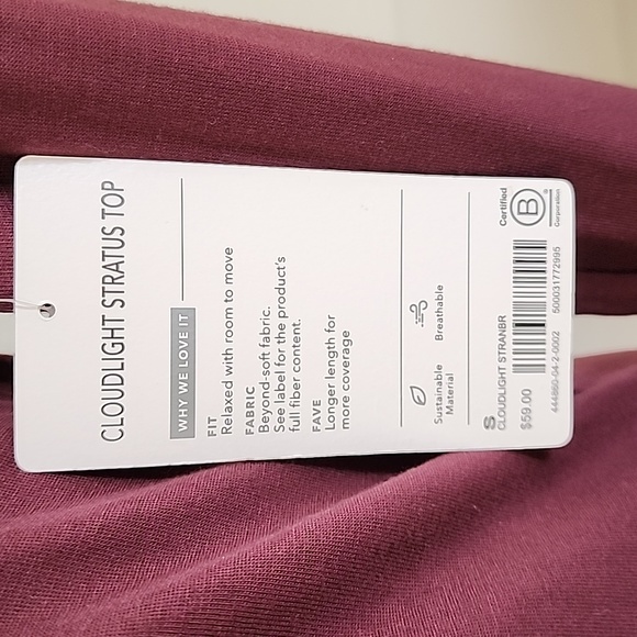 Athleta Cloudlight Stratus Top Size Small - Picture 4 of 5
